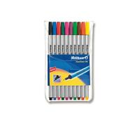 Pelikan Fineliner 96 – tracé 0,4 mm – étui de 10 assortis 10 couleurs