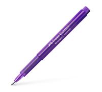 Fineliner - FABER-CASTELL - BROADPEN 1554 - Violet - Pointe métallique - Indélébile