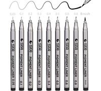 Fineliner Lot De 12 Feutres De Dessin Pour Croquis, Croquis, Dessin, Rédaction De Bureau, Documents, Comic, Manche, Scrapbooking, École