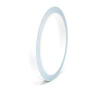 Finest Folia Bandes adhesives décoratives pour auto voiture moto bateau modélisme nombreux coloris longueur 10m ruban adhésif (Blanc brillant, 7mm)