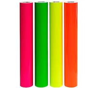 Finest Folia Film adhésif fluorescent pour traceur 6510 - Rose fluo 46 - 100 x 31 cm