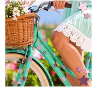 Finest Folia R231 Lot d'autocollants de vélo pour vélo d'enfant, vélo de course, autocollants pour enfants filles garçons décoration de vélo résistant aux intempéries et imperméable