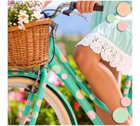 Finest Folia R231 Lot d'autocollants de vélo pour vélo d'enfant, vélo de course, autocollants pour enfants filles garçons décoration de vélo résistant aux intempéries et imperméable