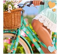 Finest Folia R231 Lot d'autocollants de vélo pour vélo d'enfant, vélo de course, autocollants pour enfants filles garçons décoration de vélo résistant aux intempéries et imperméable