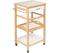 Finja, Bois De Bambou + Mdf, Blanc Wenko