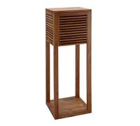 Fink CARMEL, colonne, bois d'acacia, lisse, couleur marron, L. 30 cm, l. 30 cm, H. 90 cm, référence : 174013