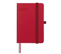 Finocam - Agenda 2020 1 jour page minimum Texture rouge catalan