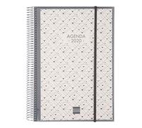 Finocam - Agenda 2020 1 jour page spirale personnalisable catalan