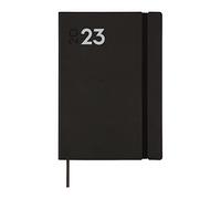 Finocam - Agenda 2023 Dynamic Mara Vue Vertical Janvier 2023 - Décembre 2023 (12 mois) Noir Catalan