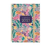 Finocam - Agenda 2023 hebdomadaire Spirale Design Collection Janvier 2023 - Décembre 2023 (12 mois) Selva Italiano