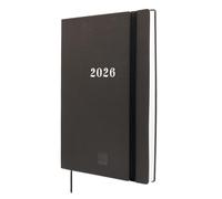 Finocam - Agenda Dotted 16 mois 2025-2026 Semaine sur 2 pages Présentation Horizontale Septembre 2025-Décembre 2026 (16 mois) Noir International