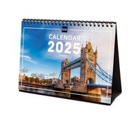 Finocam - Calendrier Images de Bureau International 2025 1 mois par page Janvier 2025 - Décembre 2025 (12 mois) London International