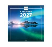 Finocam Calendrier Mural International 2027 | Photos Nature | Calendrier mensuel. Planning et Organisation. Idéal pour le travail, les études et la maison