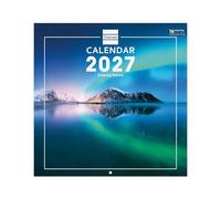 Finocam Calendrier Mural International 2027 | Photos Nature | Calendrier mensuel. Planning et Organisation. Idéal pour le travail, les études et la maison