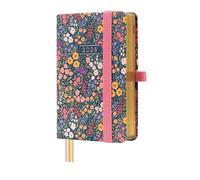 Finocam Flora Agenda 2026 1 jour par page | Janvier à décembre (12 mois) | Agenda annuel 2026 avec élastique et 3 bandes pointues, couverture rigide, design minimal