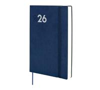 Finocam Mara Agenda 2026 1 jour par page avec couverture souple Mara Bleu catalan