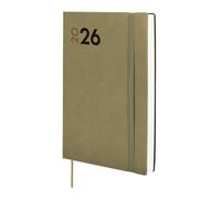 Finocam Mara Agenda 2026 1 jour par page avec couverture souple Mara Vert catalan