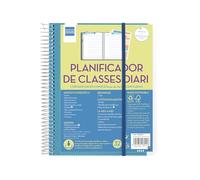 Finocam Planificateur de cours quotidien enseignant catalan, moyen