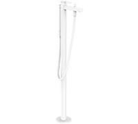 hansgrohe Mitigeur bain, sur pied, blanc mat