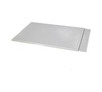 Fiocias Plateau de Cuisson Feuilleté Rectangulaire Plaque Pâtisserie Millefeuille Tôle Four Perforée Aluminium Accessoire Boulangerie Résistant Surface