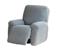 Fioexly Housse inclinable en Peluche, pièces | Nuage de rides doux et pelucheux, extensible, épais, élastique antidérapant, lavable(Gray)