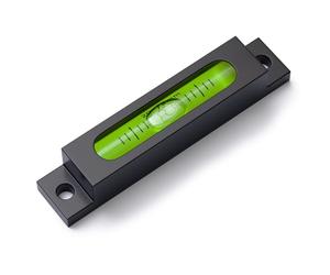 Fiole de précision en verre, corps métallique, 79 mm, MGV-791515-GB | 79 mm, liquide vert, MGV-791515-GB : fiole de rechange pour niveaux et machines