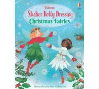 Usborne Livre d'autocollants Sticker Dolly Dressing Christmas Fairies