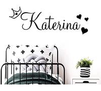 FIONEL Sticker Prenom Personnalisable,Stickers Prenom Personnalisé,Stickers Chambre Bebe Garcon,Stickers Muraux Chambre Fille,Decoration Chambre Enfant(L4,XL)