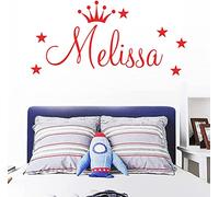 FIONEL Sticker Prenom Personnalisable,Stickers Prenom Personnalisé,Stickers Chambre Bebe Garcon,Stickers Muraux Chambre Fille,Decoration Chambre Enfant(L1,M)