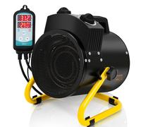 Fiqops Chauffage de serre Accessoires de jardin & serre d'hivernage 2000W Chauffage de serre de jardin avec régulateur de température