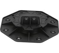 Fiqops plots 18-30 MM pour lames de terrasse Extérieur en bois WPC Sous-construction plastique réglable en hauteur Terrasse Abri de jardin Set complet 18-30 MM 10 pièces