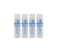 Firclim 4 sprays antibactérien nettoyant aérosol pour clim 500ml Nettoyant anti-bactérien à pulvériser dans les systèmes de