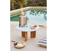 CREATE – Brasero de table Fire Pit Compact 1,5 kW extérieur à pellets sans fumée Inox