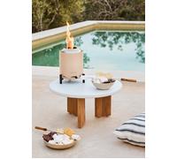 FIRE PIT COMPACT - Brasero De Table 1,5 KW Extérieur À Pellets Sans Fumée Sable