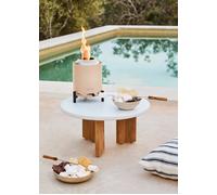 FIRE PIT COMPACT - Brasero De Table 1,5 KW Extérieur À Pellets Sans Fumée Sable