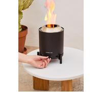 FIRE PIT COMPACT - Brasero De Table 1,5 KW Extérieur À Pellets Sans Fumée Noir