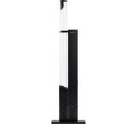 FIRE TUBE HEATER SLIM - Poêle D’extérieur 8,2 KW À Pellets Sans Fumée Noir. Basse Consommation