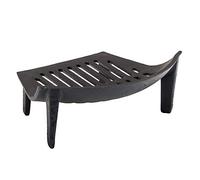 Fire Vida en fonte, grille, en métal, noir, (D 23 x W 32 x H 12 cm )
