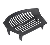Fire Vida Grille de cheminée en Fonte Noir Taille M