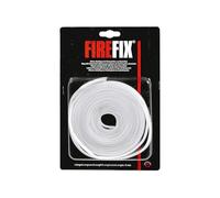 FIREFIX 1950/D Joint d'étanchéité en silicone élastique autocollant transparent anti-saleté pour plaques de verre