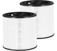 FIRENEXT Lot de 2 filtres HEPA de rechange H13 compatibles avec purificateur d'air Bosch Air 2000, système de filtration 3 en 1 avec filtre à charbon actif et pré-filtre