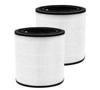 FIRENEXT Lot de 2 filtres HEPA de rechange H13 compatibles avec purificateur d'air Bosch Air 4000 et Air 4000i, système de filtration 3 en 1 avec filtre à charbon actif et pré-filtre