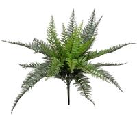 FIRESILX Fougère de Boston, plante artificielle s2, d0 (faible inflammabilité), 50 cm - Branches et buissons