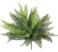 FIRESILX Ruffle Fern, plante artificielle s2, d0 (faible inflammabilité), 38 cm - Branches et buissons