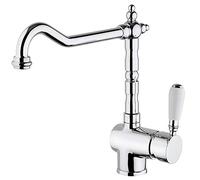 First f-2471/01uam Mitigeur monocommande évier antique Canne, chromé