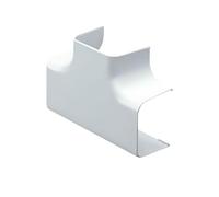 First Plast - Assemblage pour goulottes - Té de dérivation pour goulotte 125 x 75 mm - blanc -