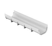 First Plast - Caniveaux PVC ou PP - Caniveau Pratiko Série 130 BAS - 130 x 500 mm - hauteur 75 mm -