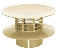First Plast First plast - extracteur statique diamètre 100 mm personnalisable-sable