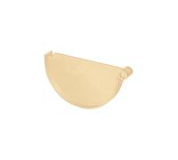 First Plast - Gouttière PVC 25 demi-ronde - Fond de naissance pour gouttières PVC 25 - sable - First Plast