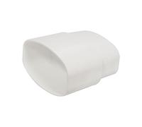 First Plast - Gouttière PVC carrée BEST - Manchon PVC MF pour tube BEST Øoval 92x57 - blanc - First Plast